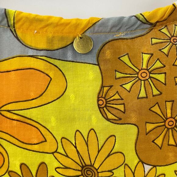 NWT Antik Batik S / 38 Bahia Blouse Top Long Sleeve Yellow *read description - Picture 15 of 16